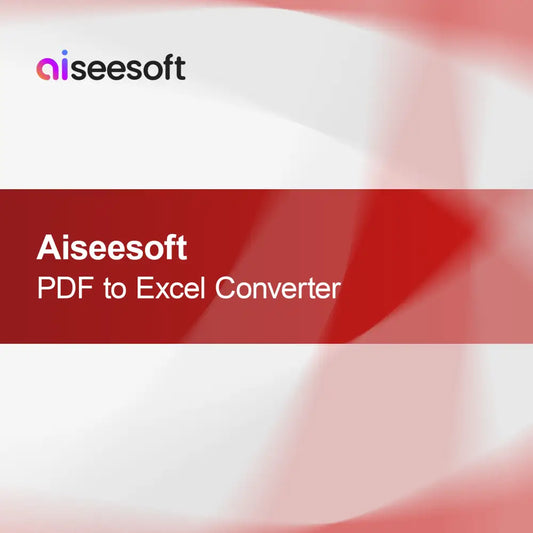 Aiseesoft PDF to Excel Converter