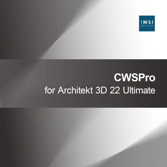 CWSPro for Architekt 3D 22 Ultimate
